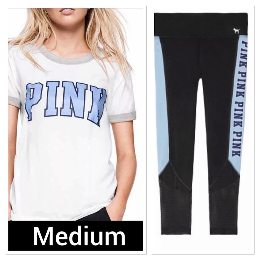 Victoria's Secret PINK Tee and Leggings Set
